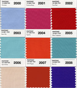 Pantone Colors of the Year