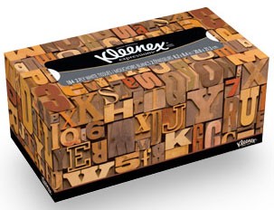 Kleenex Expressions ‘Typo’ Box