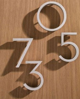 Neutra House Numbers