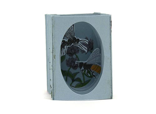 Bee tunnel book