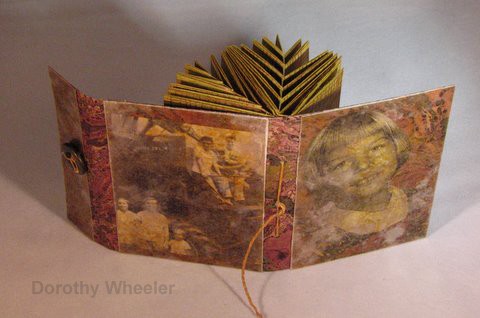 Fishbone Folding Technique, book by Dorothy Wheeler