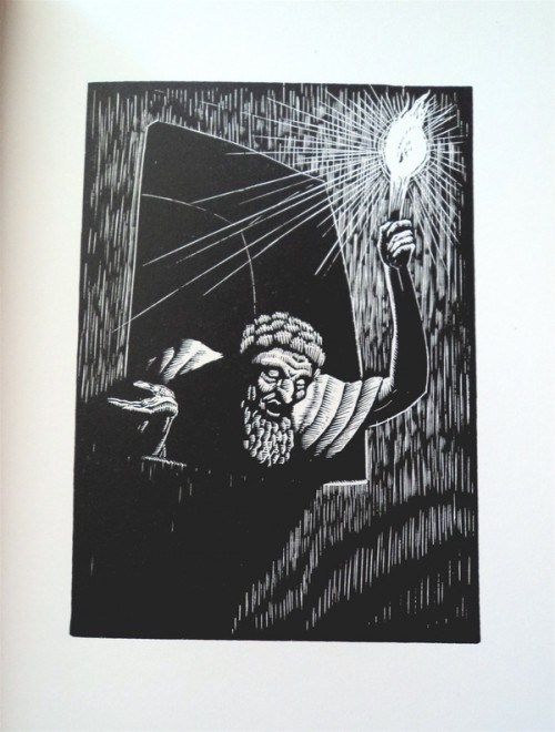 Woodcut by James Reid