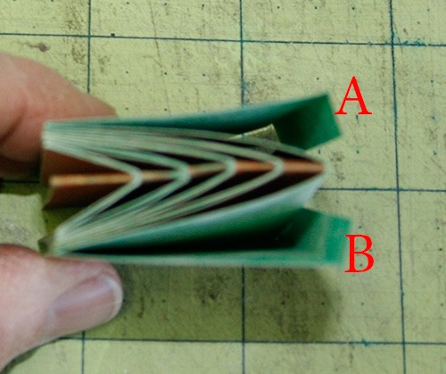 Fishbone Folding Technique
