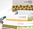 Set of 12 Letterpress printed notecards