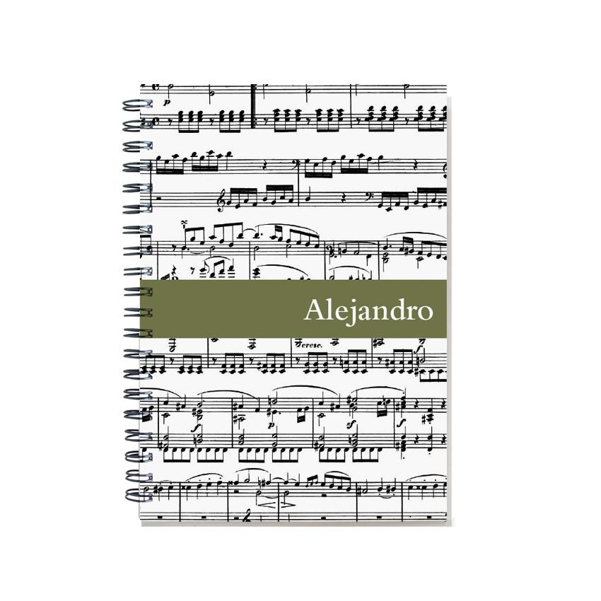 music lined paper