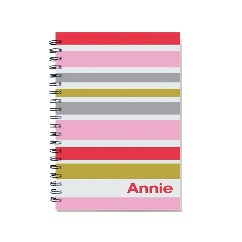 monthly planner, personalized calendar notebook