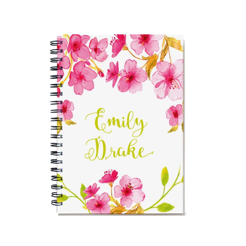 personalized calendar notebook
