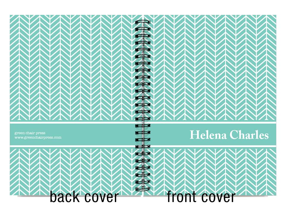 personalize this 12 month planner with your name